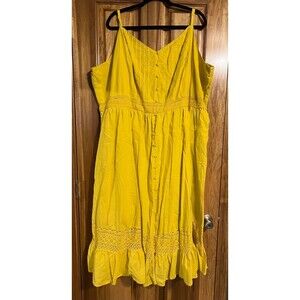 Torrid size 5 button down dress